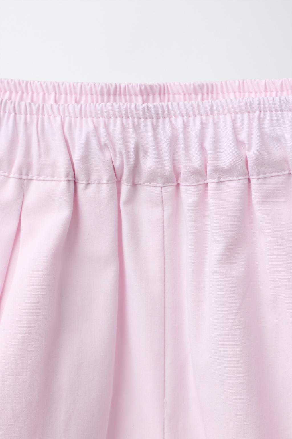 БРЮКИ КАРГО ИЗ ПОПЛИНА