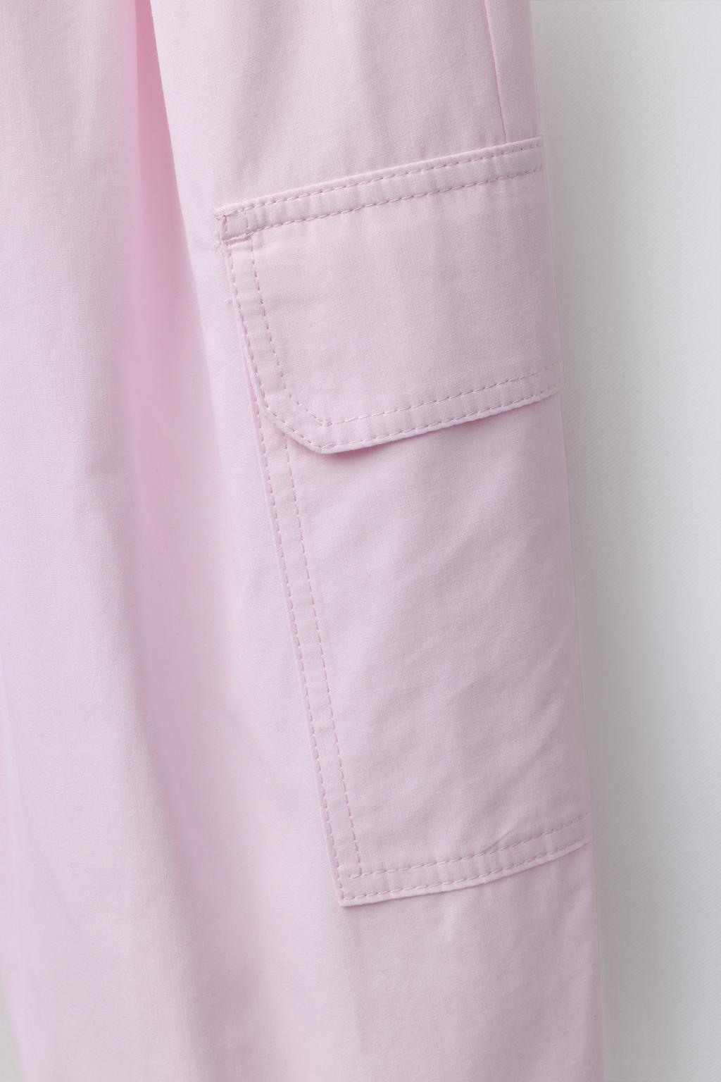 БРЮКИ КАРГО ИЗ ПОПЛИНА