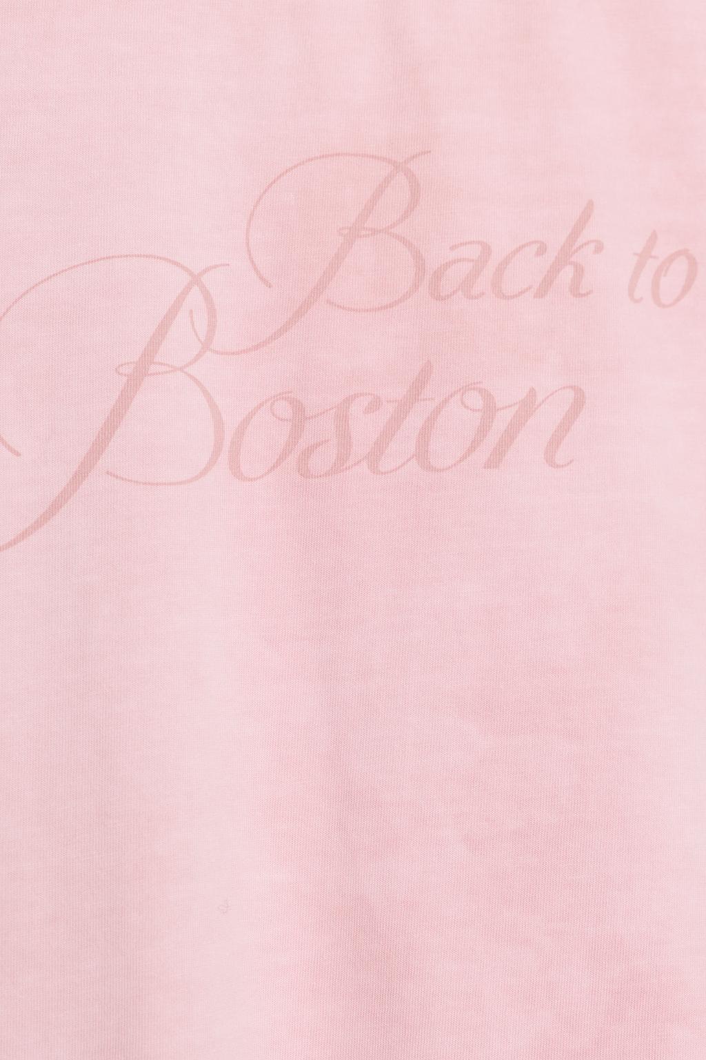 ФУТБОЛКА С ТЕКСТОВЫМ ПРИНТОМ И ЭФФЕКТОМ ПОТЕРТОСТИ