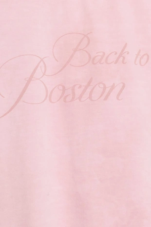 Футболка с текстовым принтом и эффектом потертости- Заказать в России