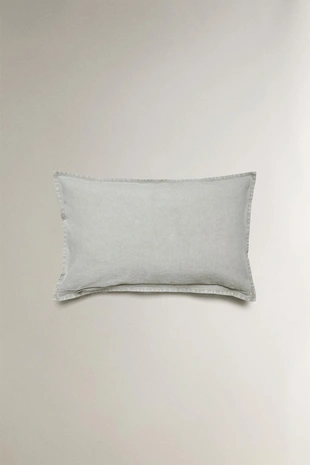 Чехол для подушки из выстиранного льна- Заказать в России