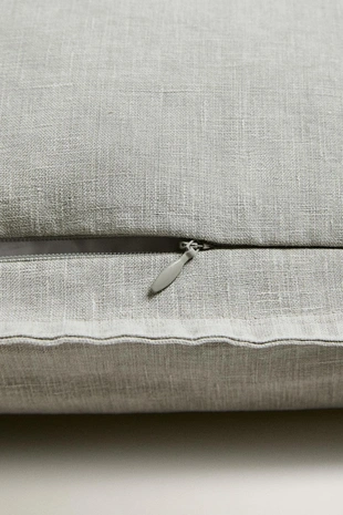 Чехол для подушки из выстиранного льна- Заказать в России