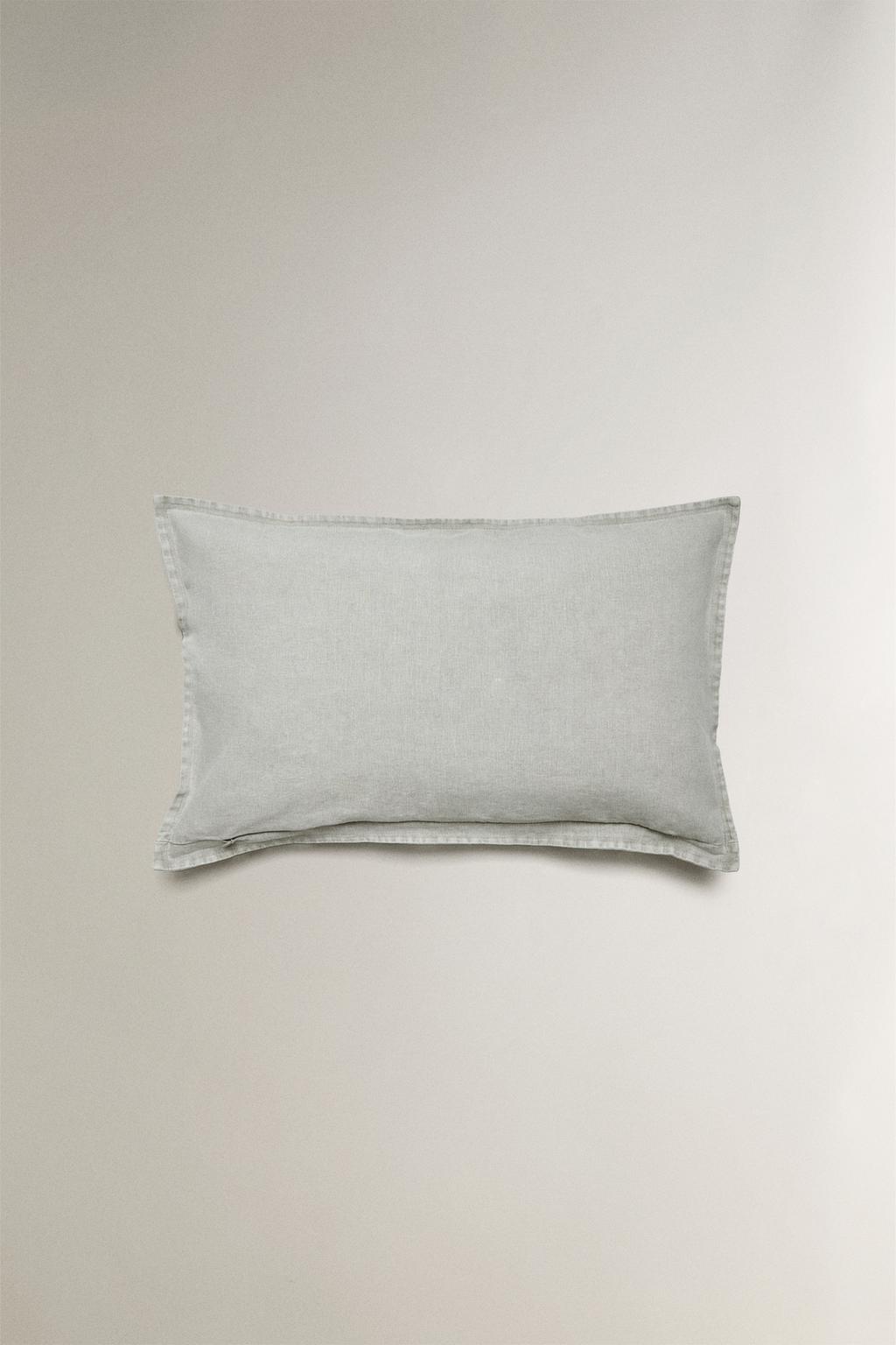 Чехол для подушки из выстиранного льна