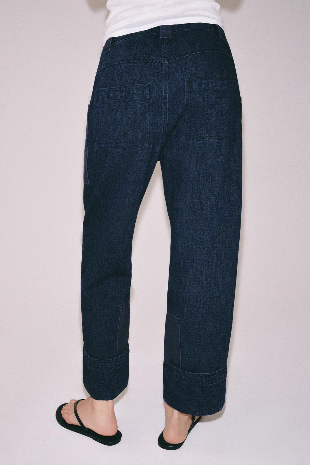 БРЮКИ С КОМБИНИРОВАННЫМИ КАРМАНАМИ — ZW COLLECTION