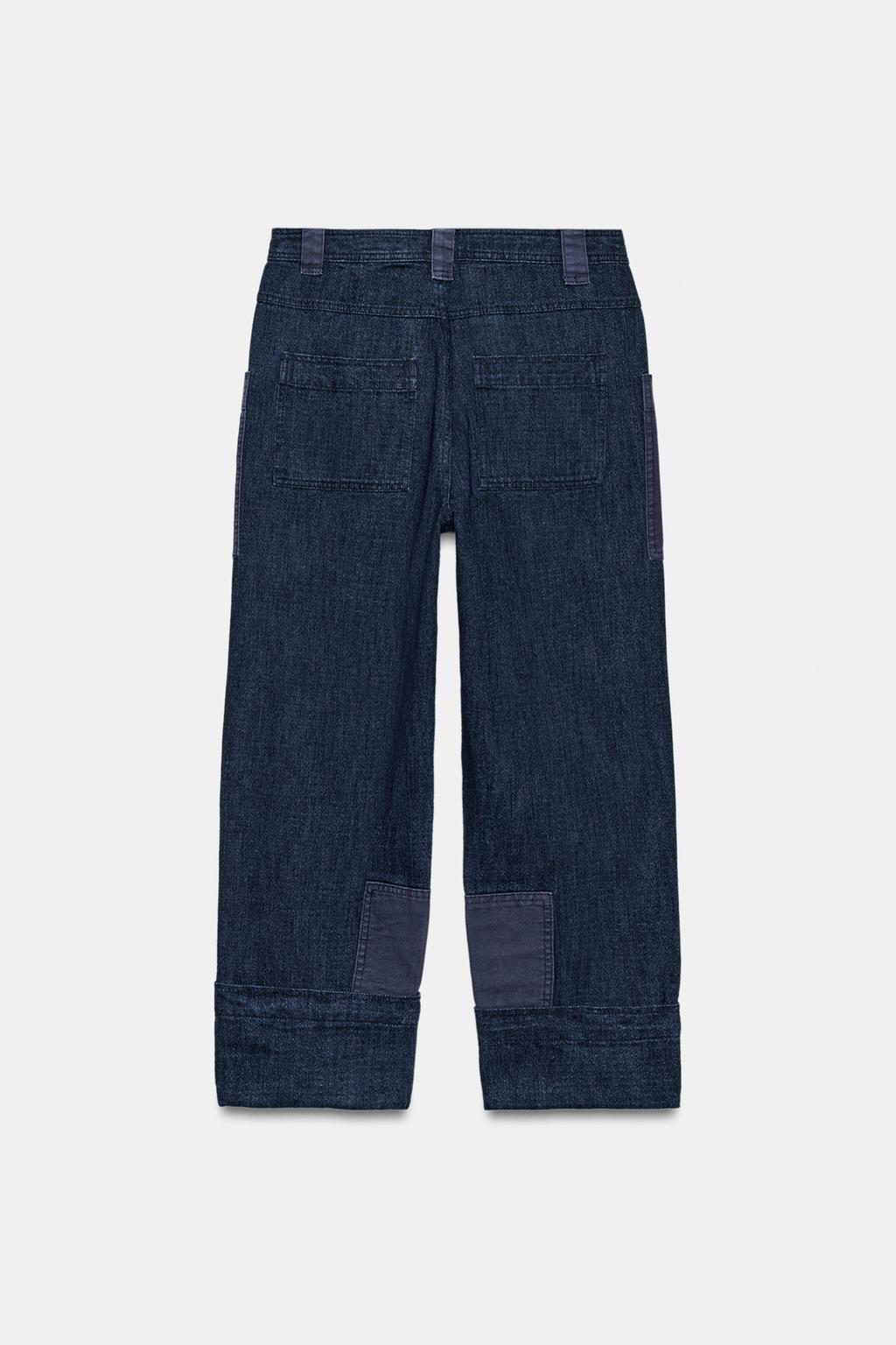 БРЮКИ С КОМБИНИРОВАННЫМИ КАРМАНАМИ — ZW COLLECTION