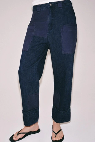 Брюки с комбинированными карманами — Zw Collection- Заказать в России