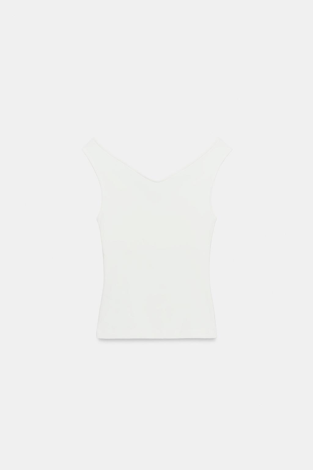 ФУТБОЛКА С ОТКРЫТЫМИ ПЛЕЧАМИ