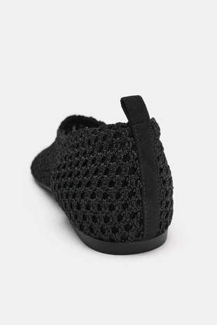 Балетки из сетчатой ткани- Заказать в России