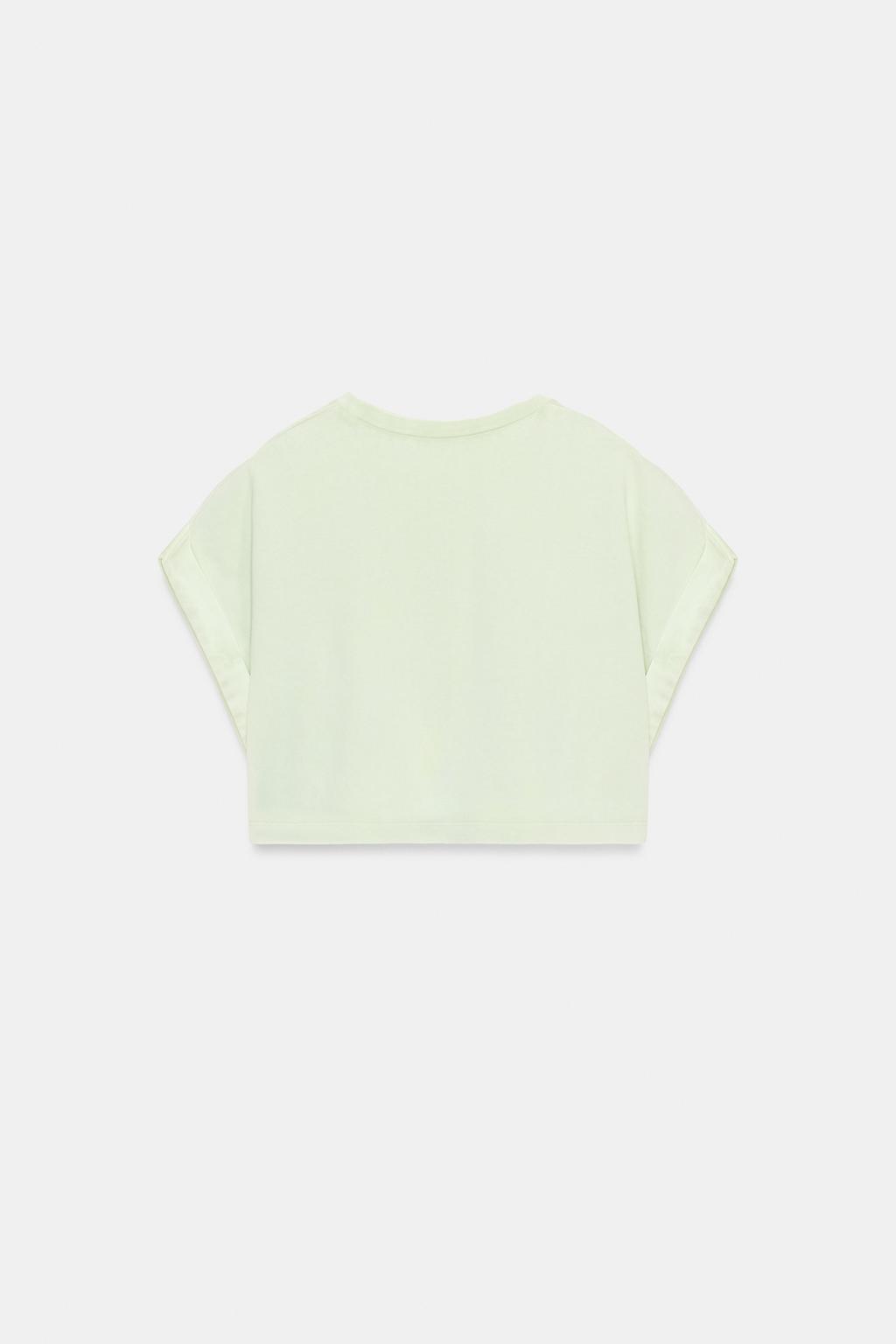 УКОРОЧЕННАЯ КОМБИНИРОВАННАЯ ФУТБОЛКА