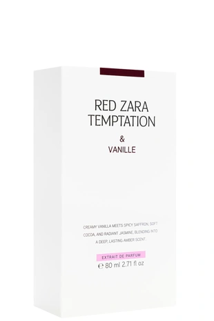 Red Zara Temptation & ваниль, 80 мл (2,71 Fl. Oz).- Заказать в России