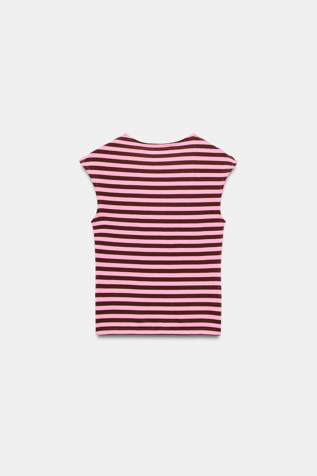 ТОП В ПОЛОСКУ С ПУГОВИЦАМИ