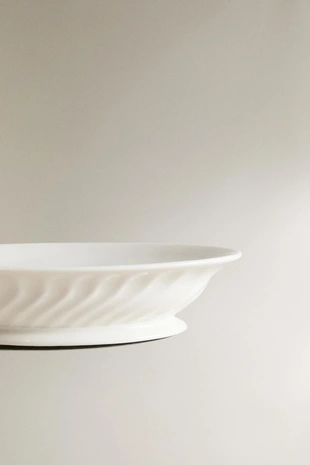 Керамическая мыльница с рельефным дизайном- Заказать в России