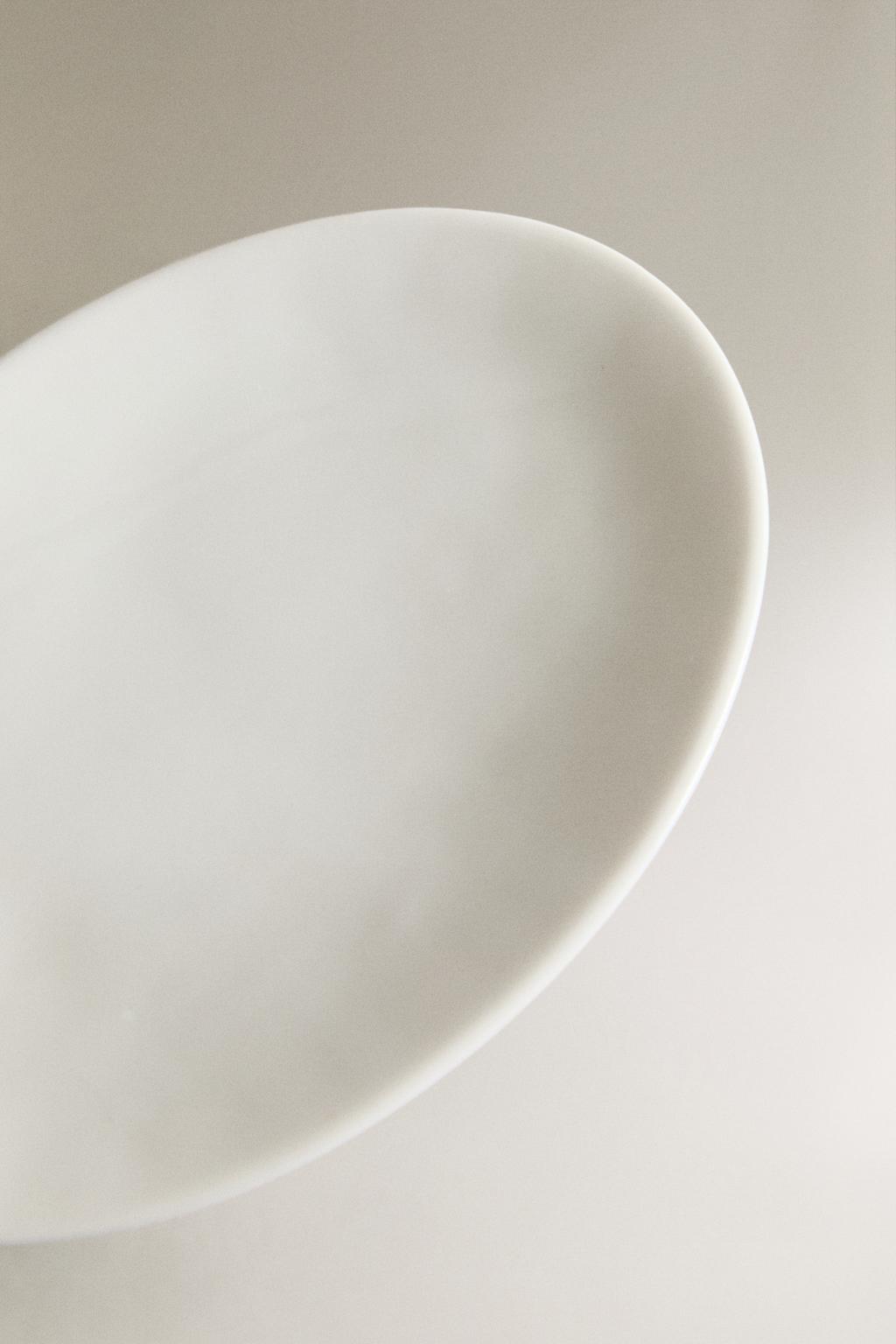 Керамическая мыльница с рельефным дизайном