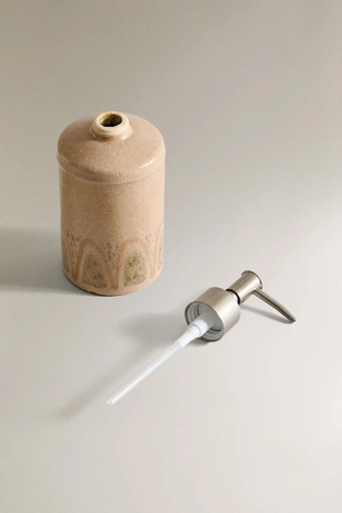 Диспенсер для жидкого мыла из терракоты- Заказать в России