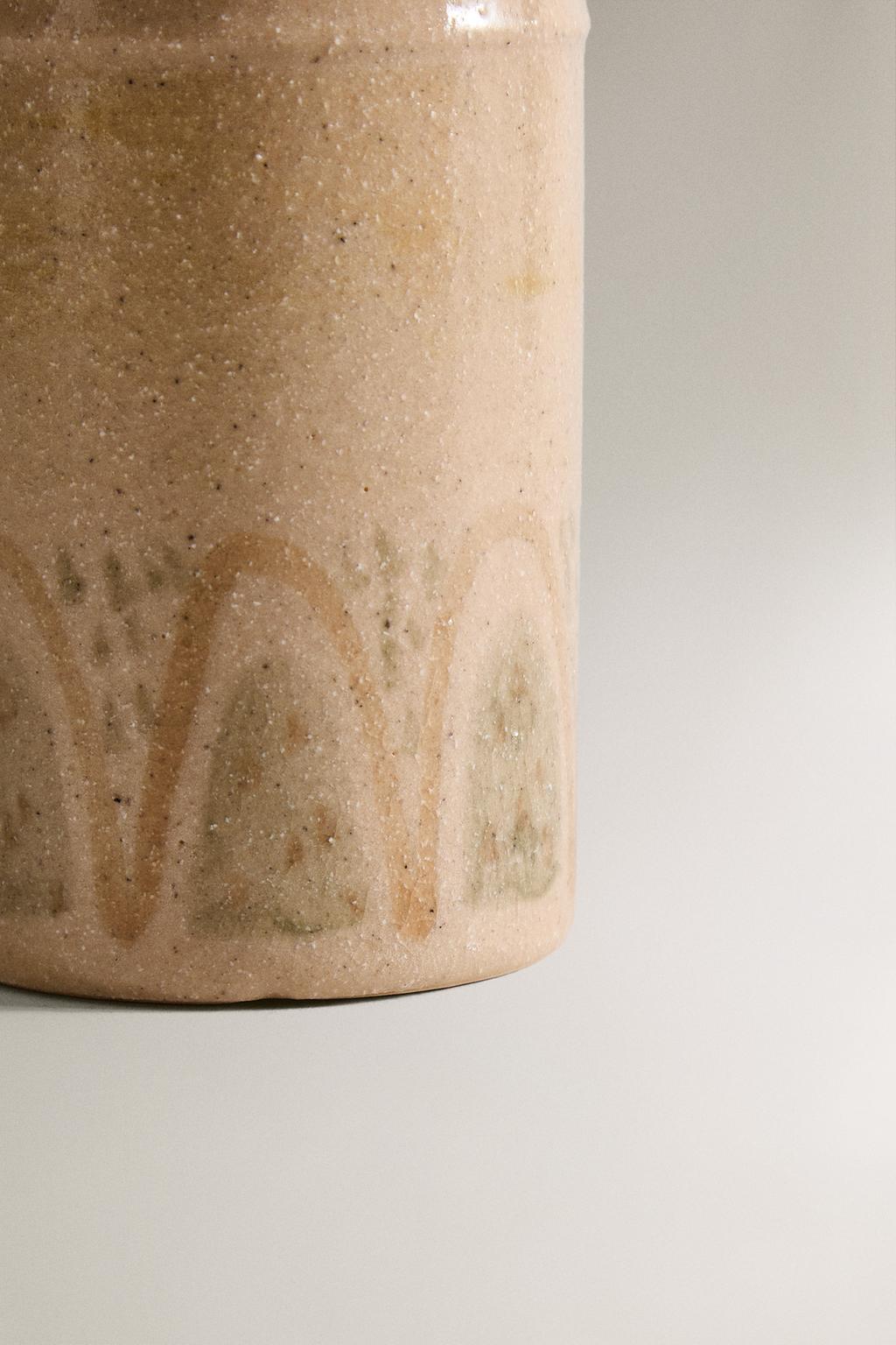 Диспенсер для жидкого мыла из терракоты