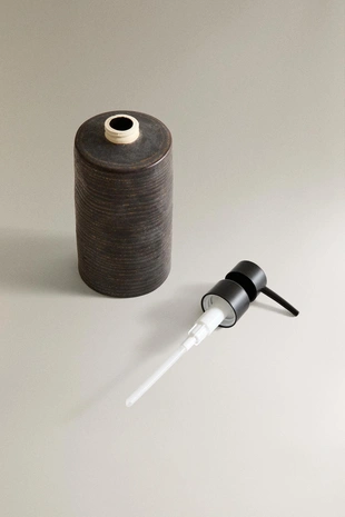 Черный керамический диспенсер для мыла- Заказать в России