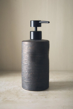 Черный керамический диспенсер для мыла- Заказать в России