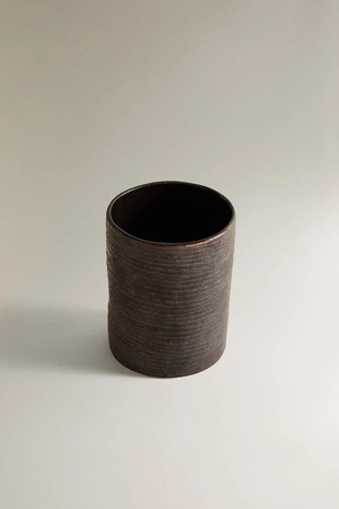 Черный керамический держатель для зубных щеток- Заказать в России