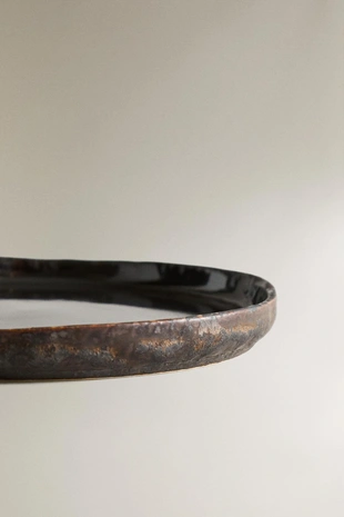 Черная керамическая мыльница для ванной- Заказать в России