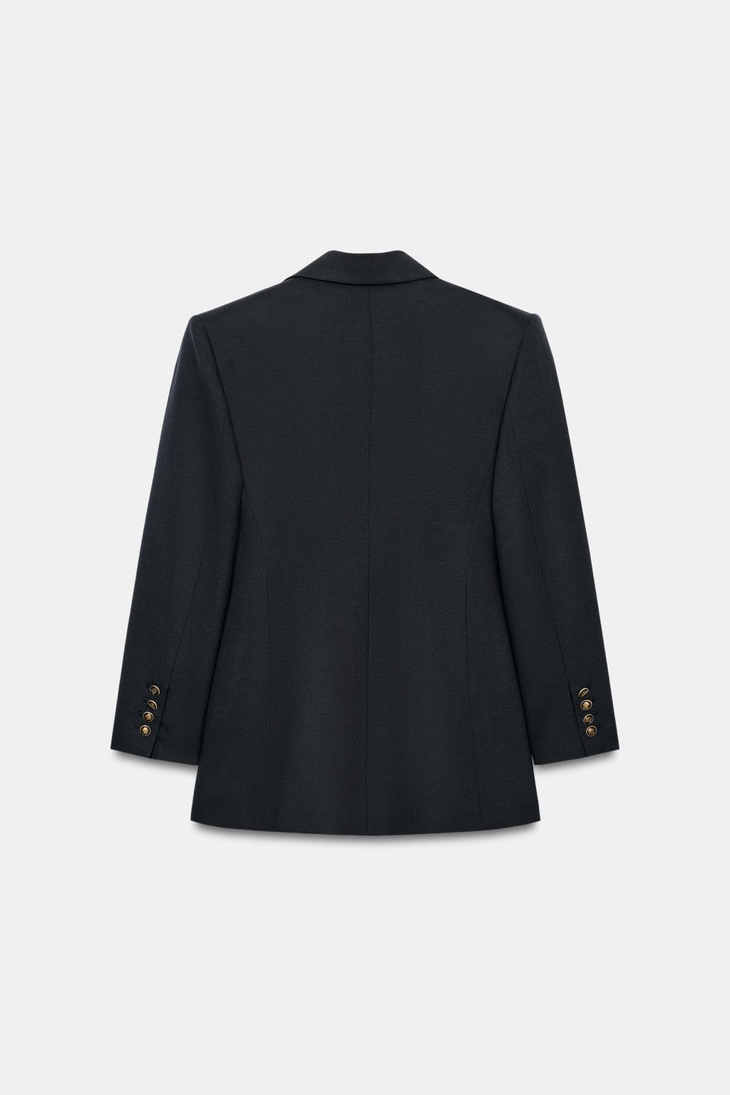 ПРИТАЛЕННЫЙ БЛЕЙЗЕР С ПУГОВИЦАМИ — ZW COLLECTION