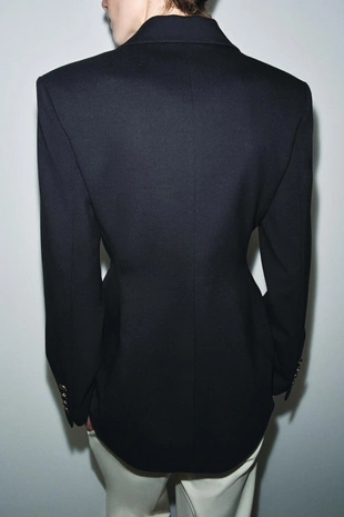 Приталенный блейзер с пуговицами — Zw Collection- Заказать в России