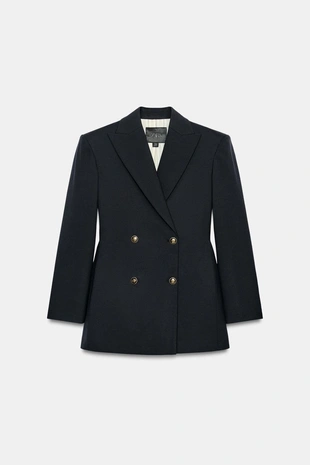 Приталенный блейзер с пуговицами — Zw Collection- Заказать в России