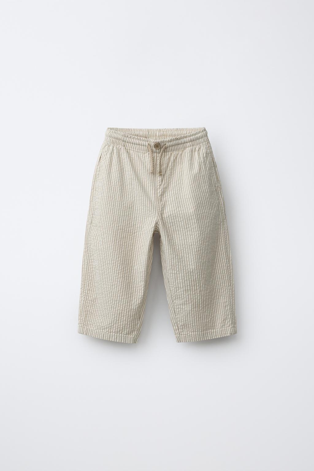 БРЮКИ SEERSUCKER В ПОЛОСКУ