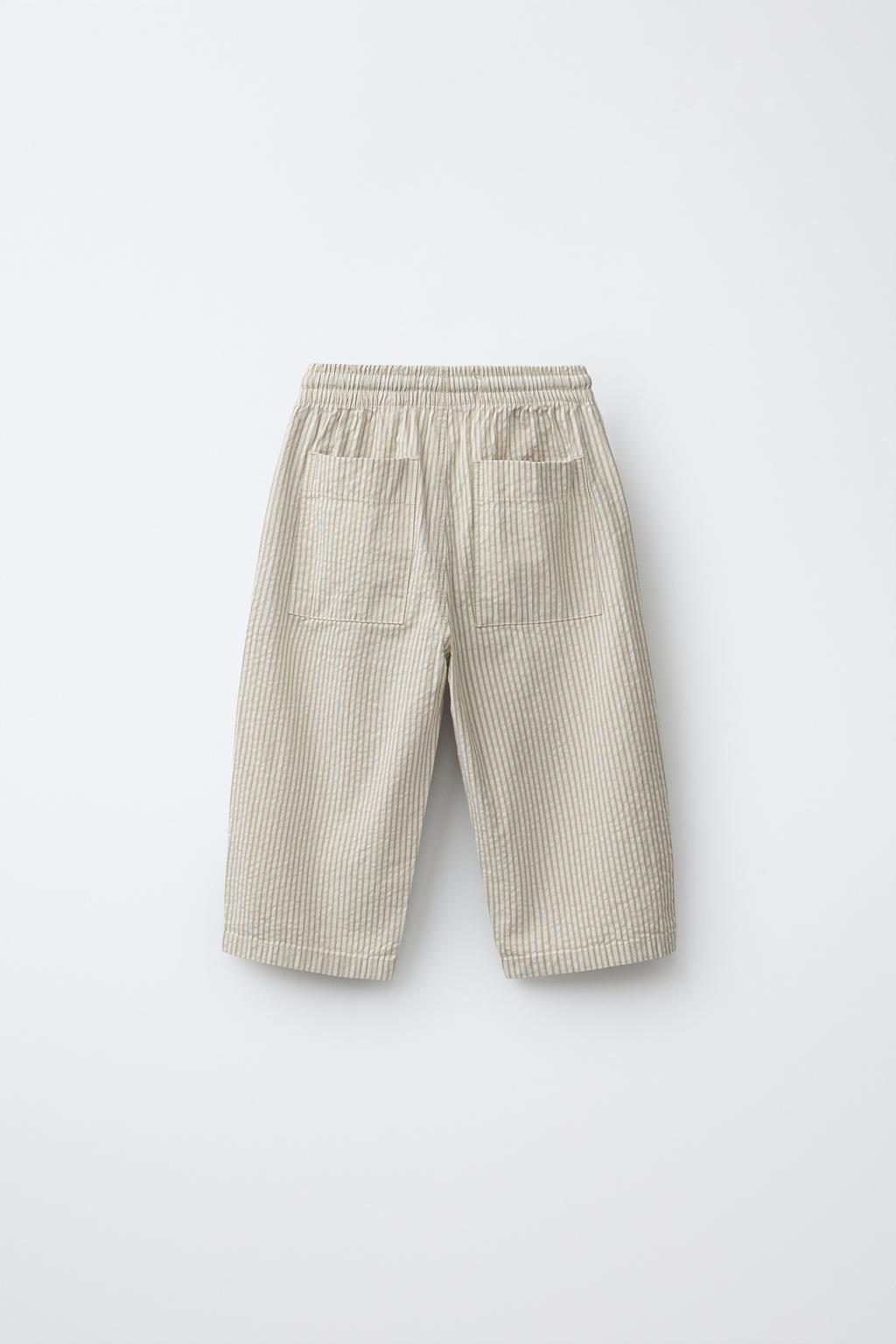 БРЮКИ SEERSUCKER В ПОЛОСКУ