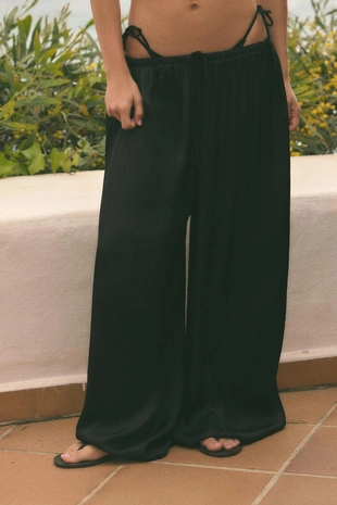 Свободные брюки палаццо- Заказать в России