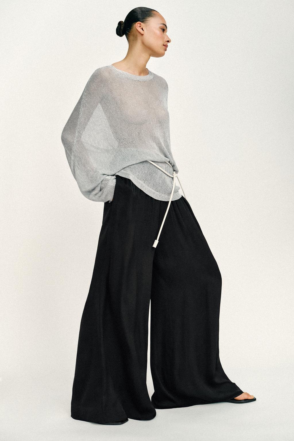 ШИРОКИЕ СТРУЯЩИЕСЯ БРЮКИ