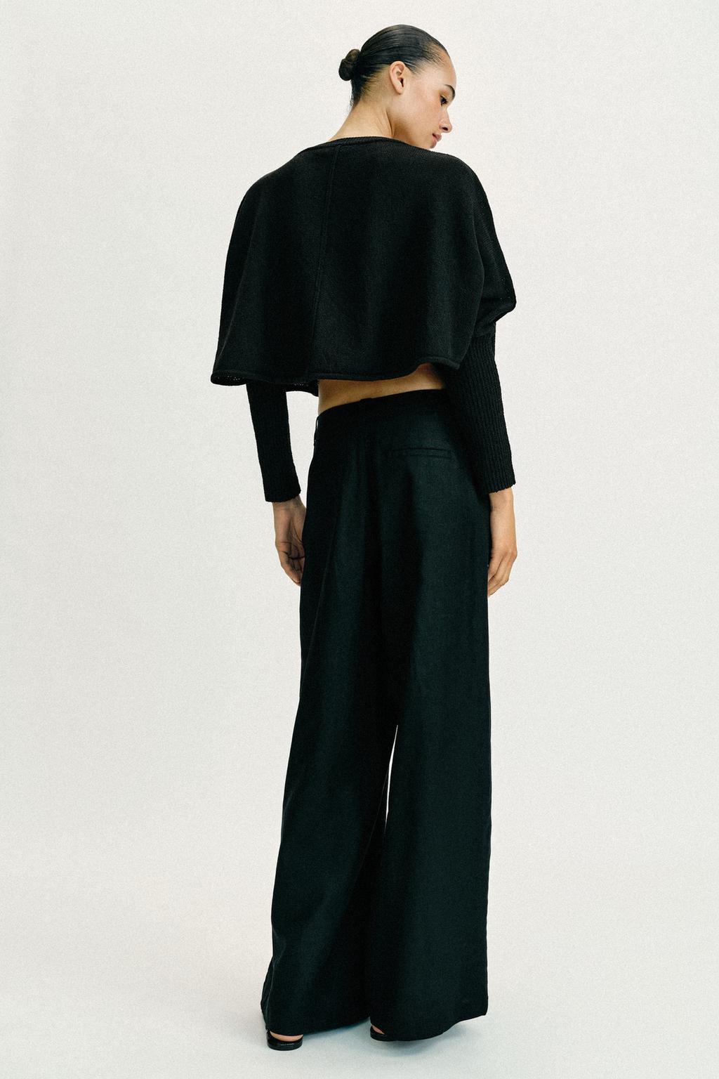 ШИРОКИЕ БРЮКИ ИЗ ЛЬНА