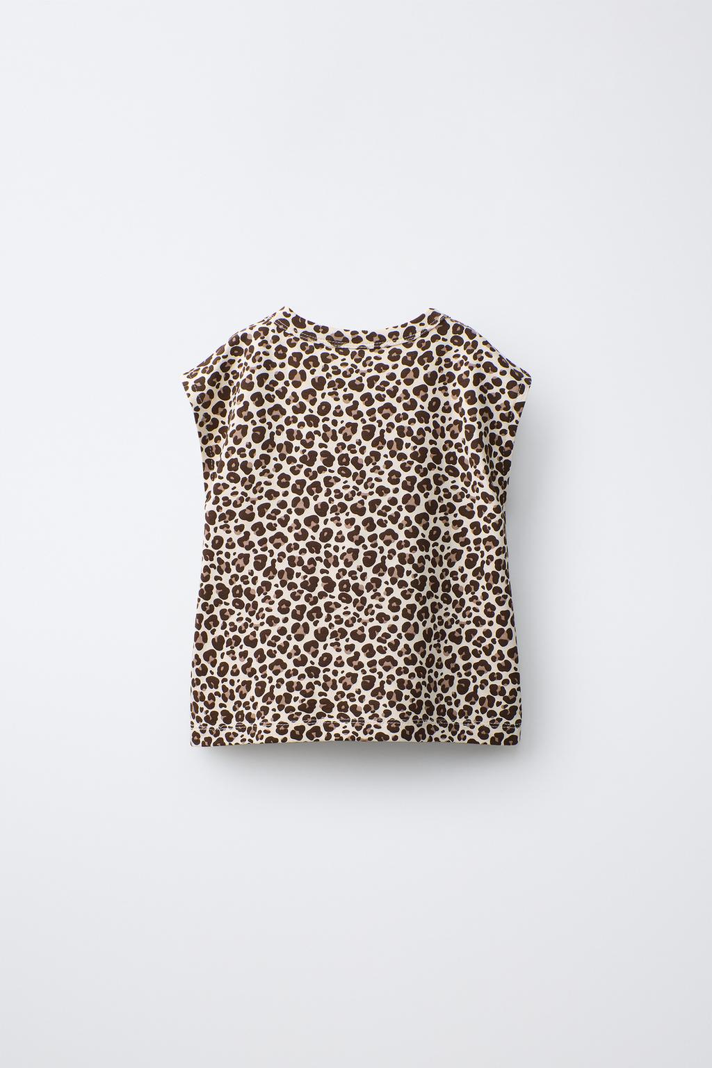 ФУТБОЛКА С АНИМАЛИСТИЧЕСКИМ ПРИНТОМ