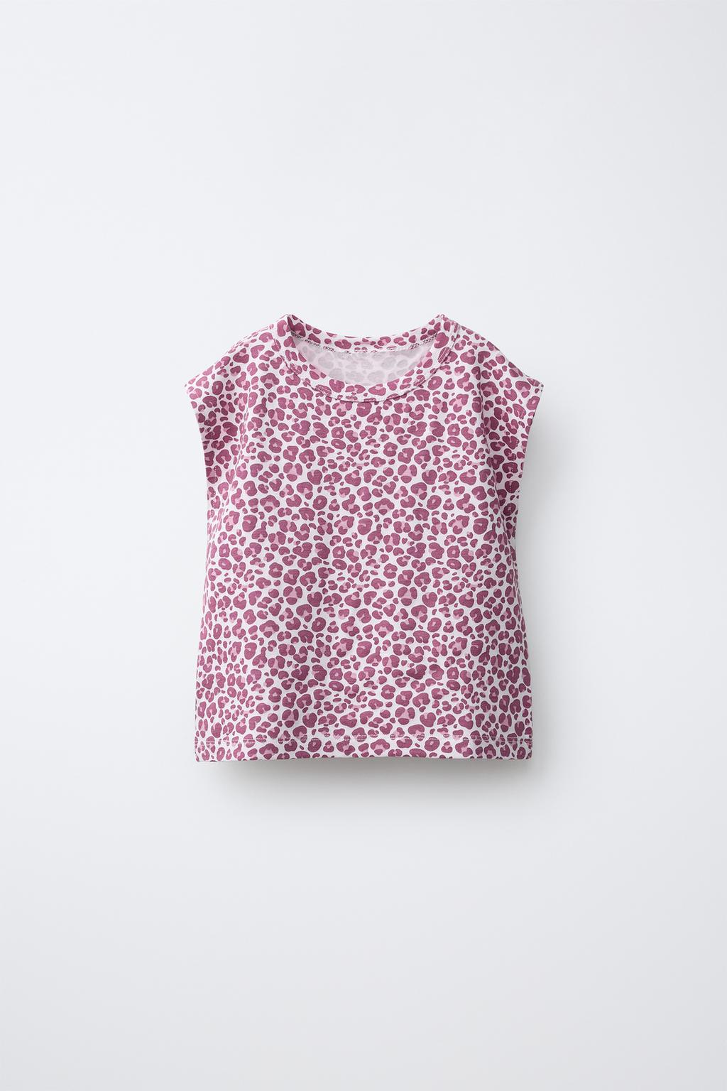 ФУТБОЛКА С АНИМАЛИСТИЧЕСКИМ ПРИНТОМ