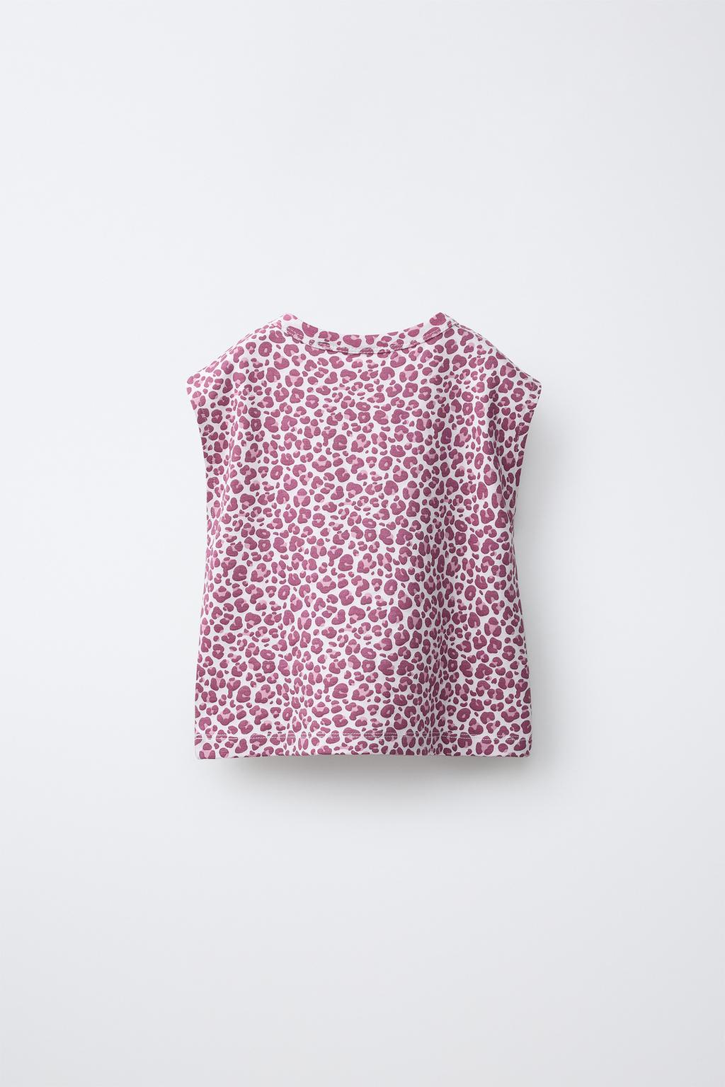 ФУТБОЛКА С АНИМАЛИСТИЧЕСКИМ ПРИНТОМ