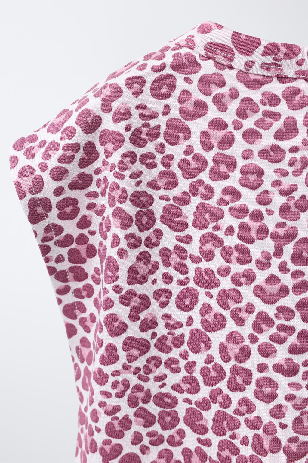 ФУТБОЛКА С АНИМАЛИСТИЧЕСКИМ ПРИНТОМ