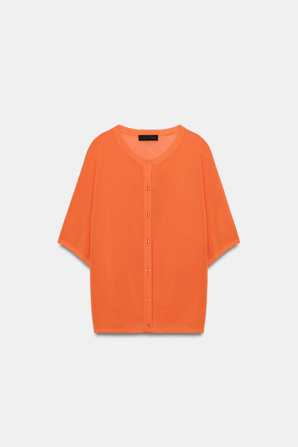 КАРДИГАН С КОРОТКИМИ РУКАВАМИ