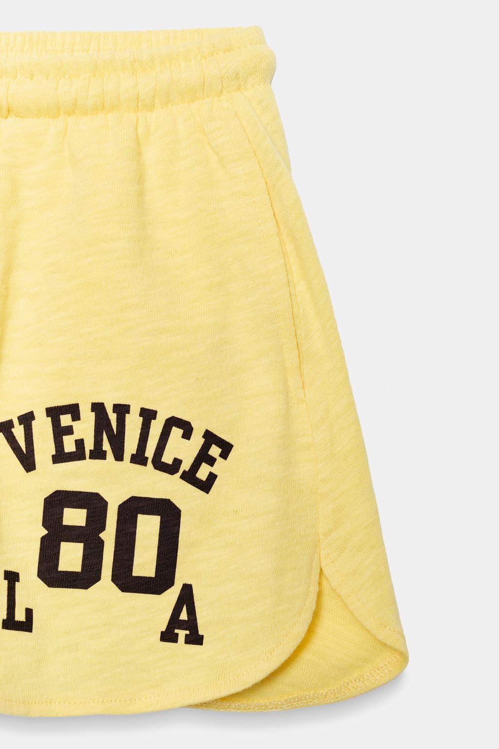 ШОРТЫ ИЗ ФЛАМЕ С ЗАВЯЗКАМИ