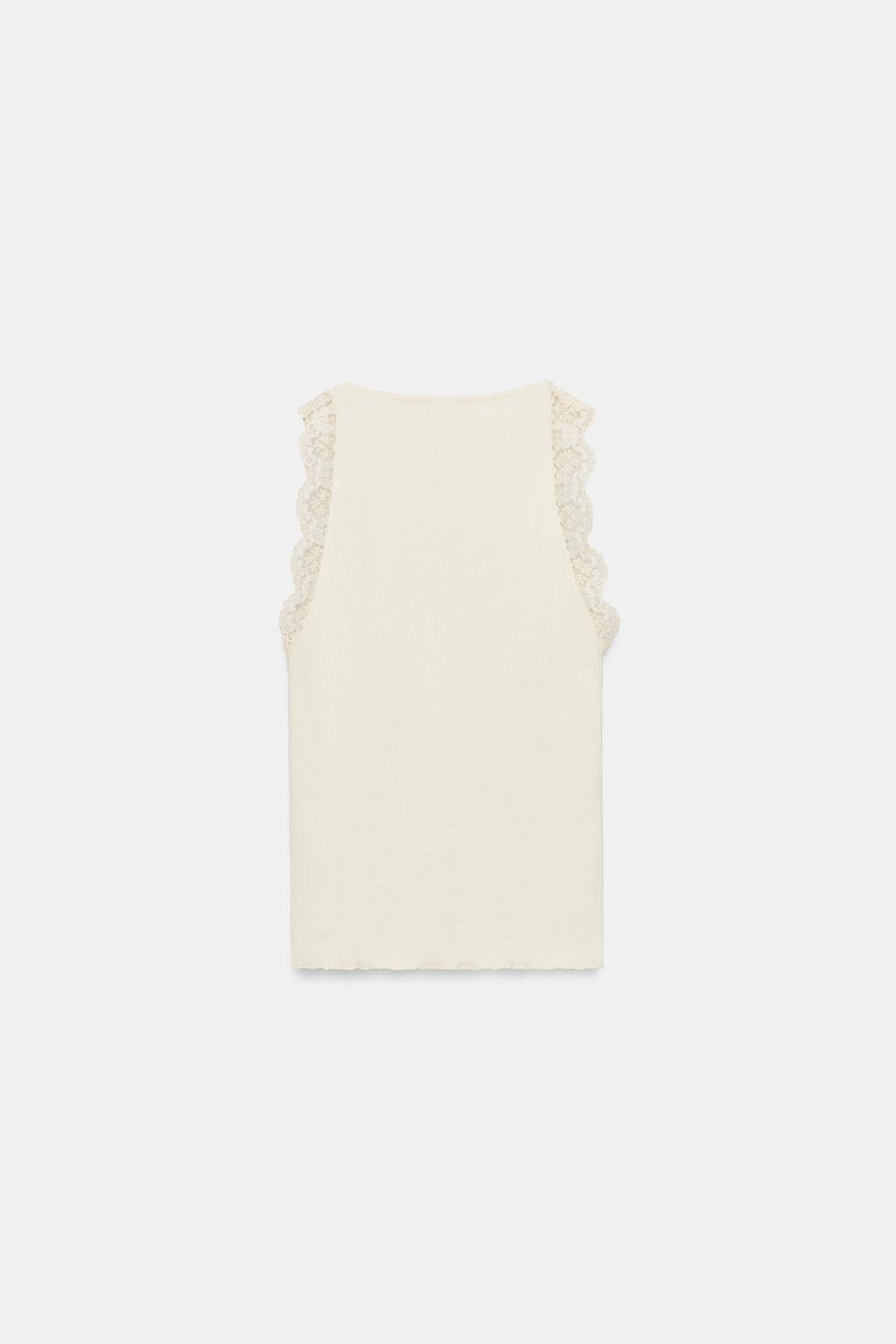 ТОП В РУБЧИК С КРУЖЕВОМ