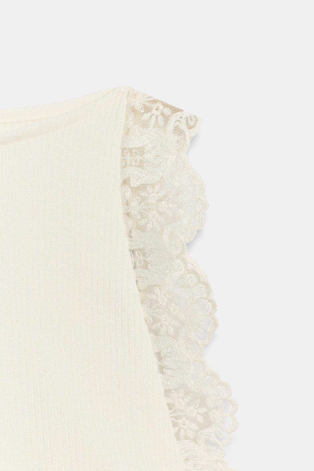 ТОП В РУБЧИК С КРУЖЕВОМ