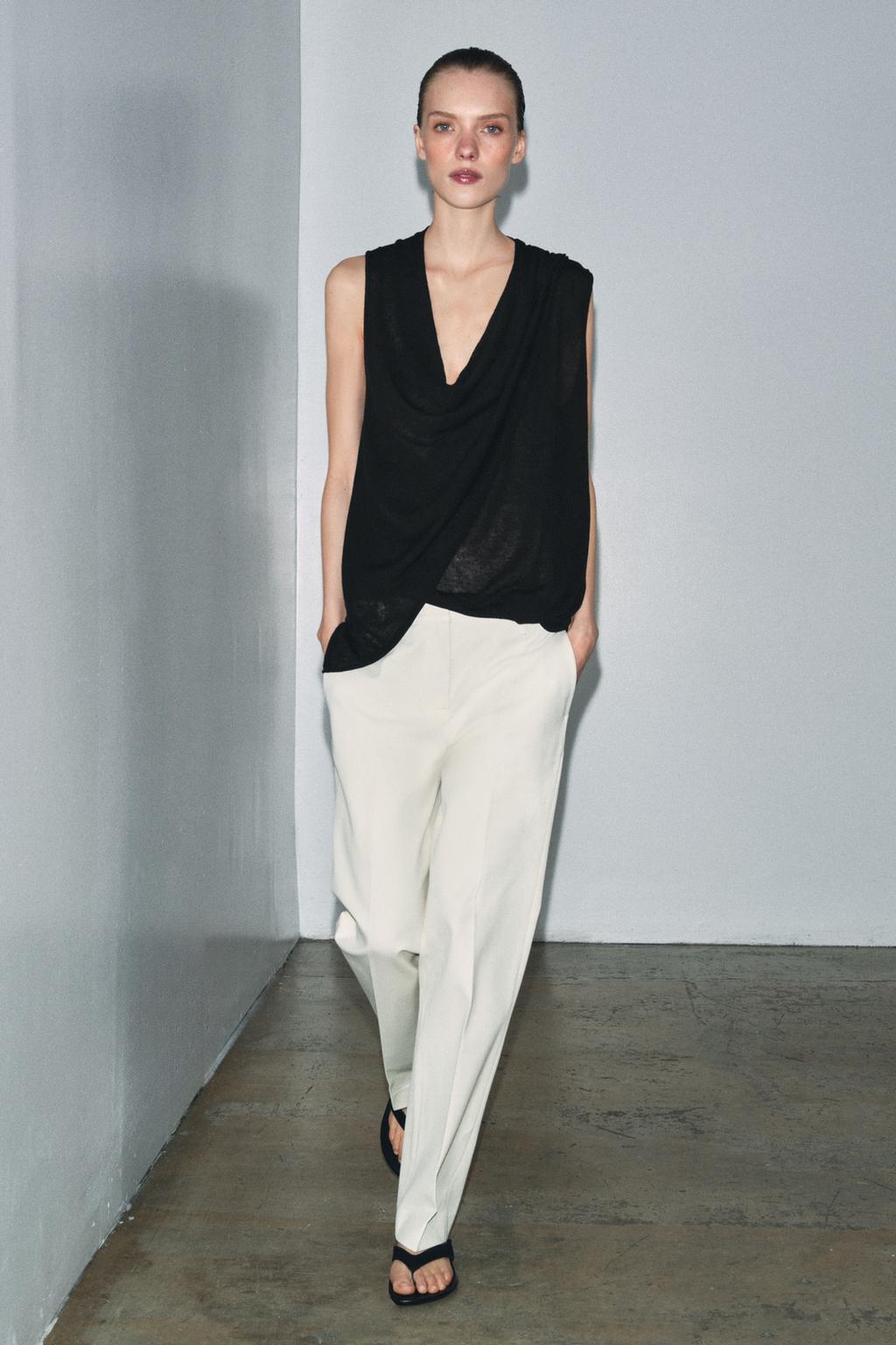 ТРИКОТАЖНЫЙ ТОП НА ЗАПАХЕ