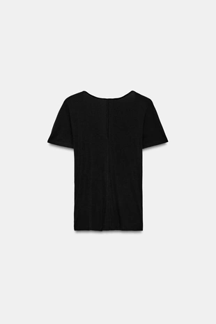 Свободная футболка с короткими рукавами- Заказать в России