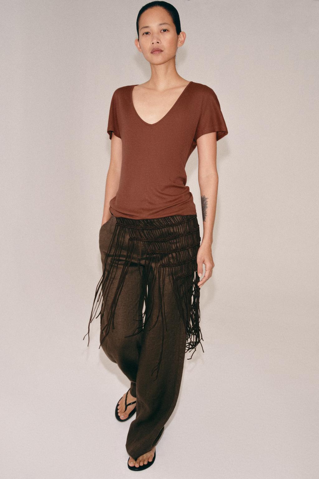 СВОБОДНАЯ ФУТБОЛКА С КОРОТКИМИ РУКАВАМИ