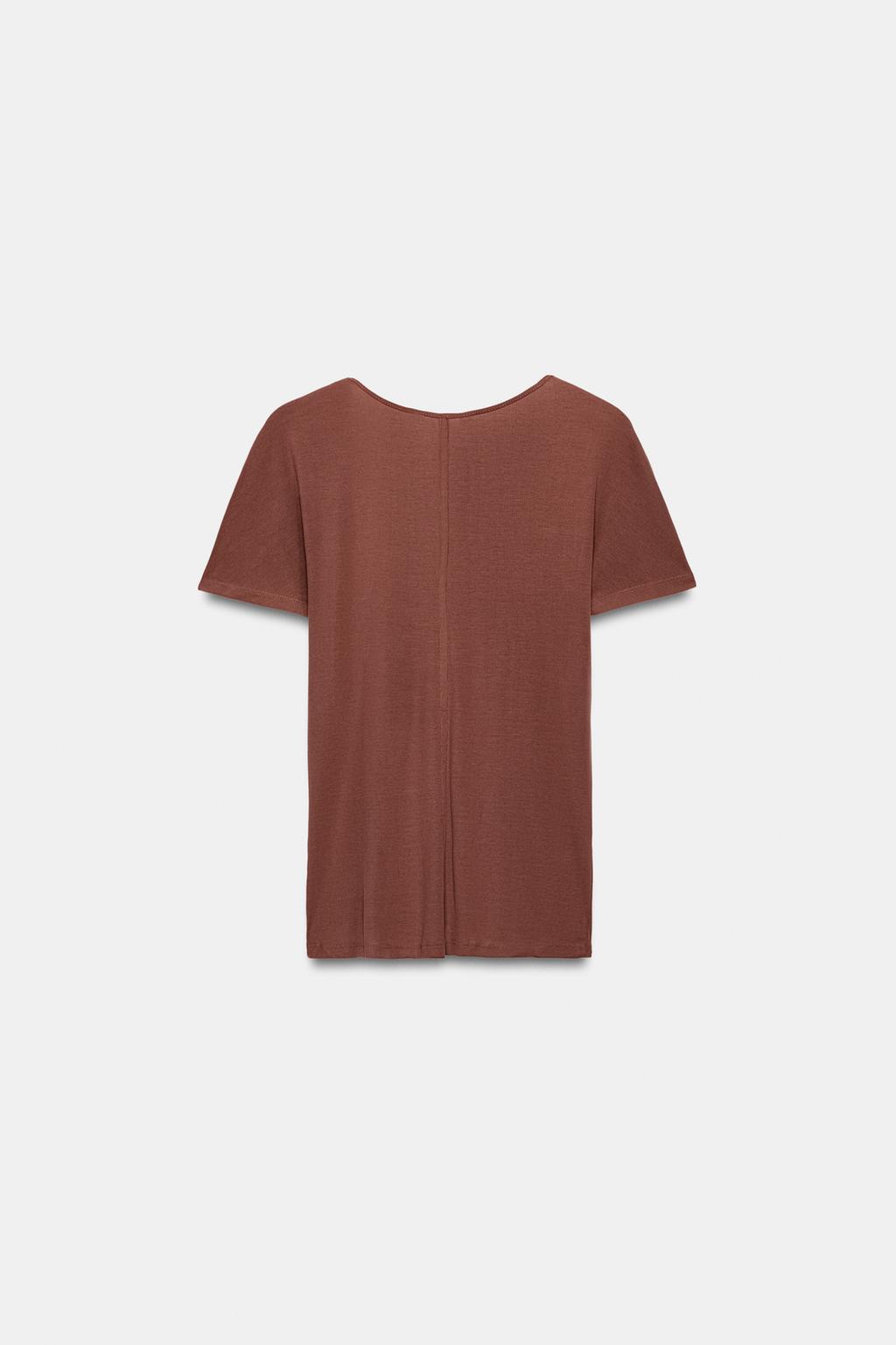 СВОБОДНАЯ ФУТБОЛКА С КОРОТКИМИ РУКАВАМИ