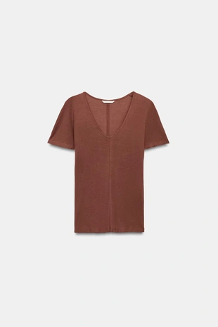 Свободная футболка с короткими рукавами