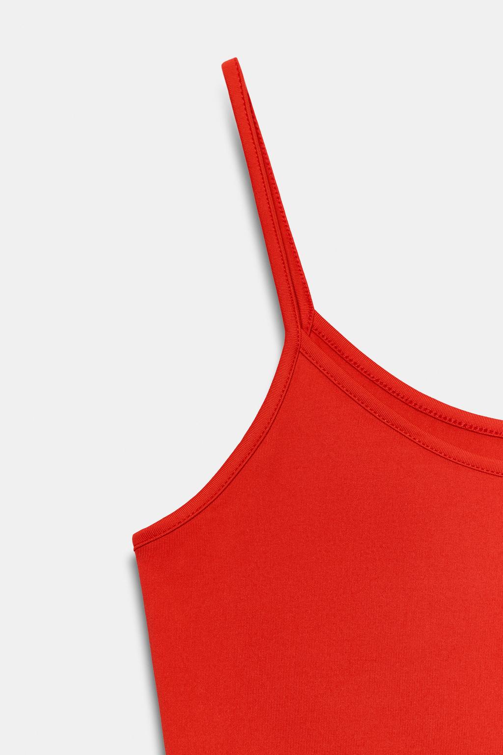 ФУТБОЛКА ИЗ ПОЛИАМИДА НА ТОНКИХ БРЕТЕЛЯХ