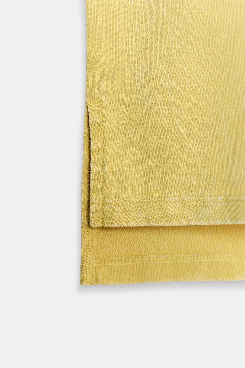 ФУТБОЛКА В СТИЛЕ РУСТИК С КОРОТКИМИ РУКАВАМИ