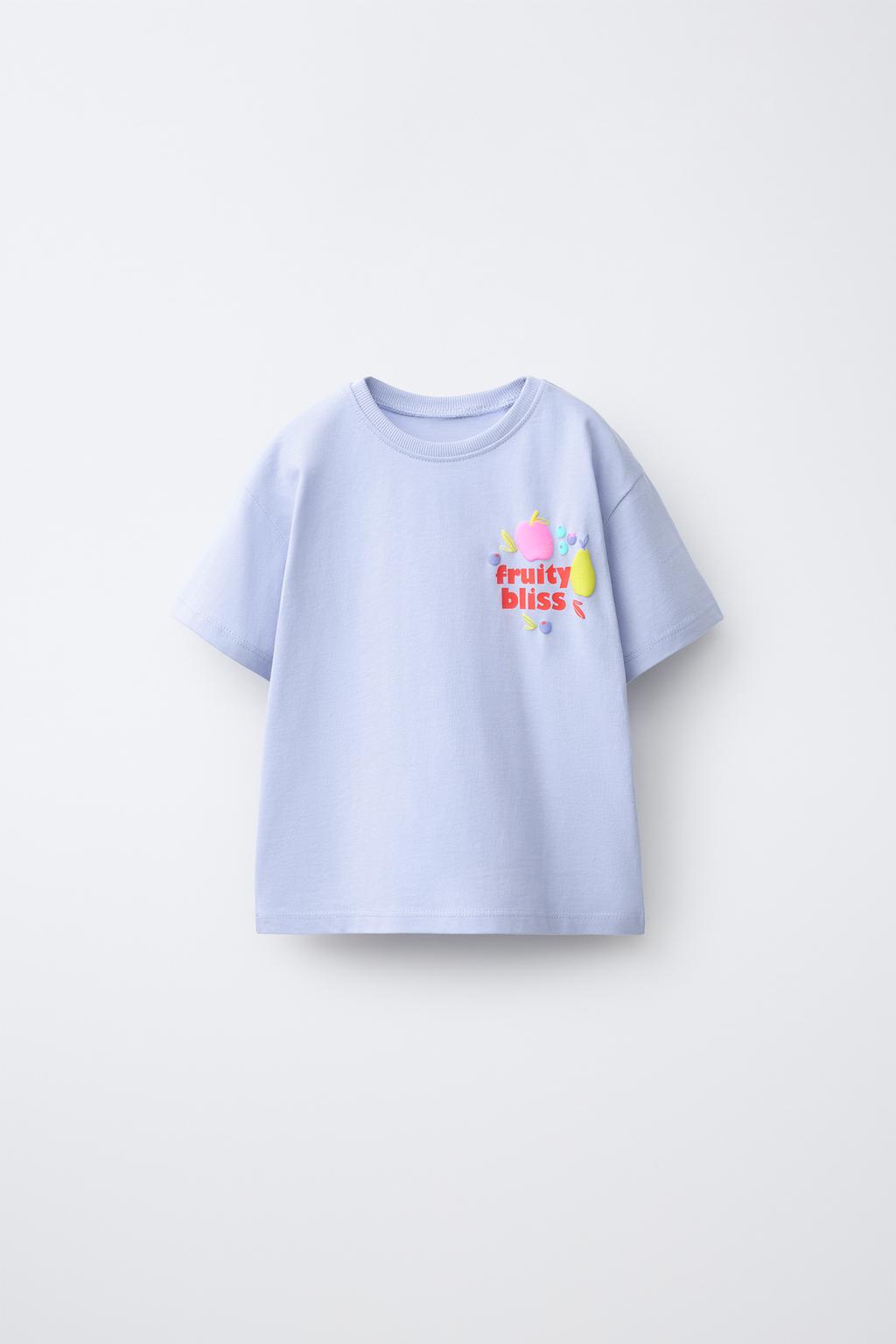 ФУТБОЛКА С ФРУКТОВЫМ ПРИНТОМ