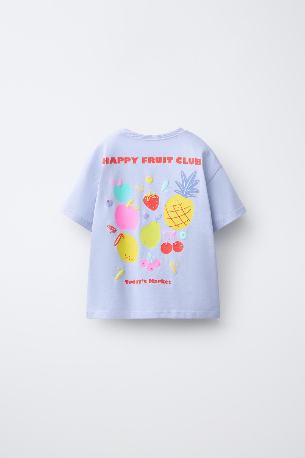 ФУТБОЛКА С ФРУКТОВЫМ ПРИНТОМ