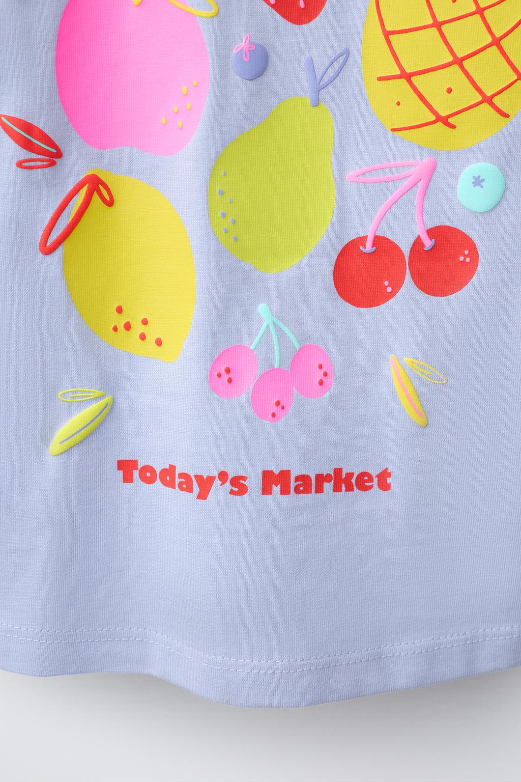 ФУТБОЛКА С ФРУКТОВЫМ ПРИНТОМ