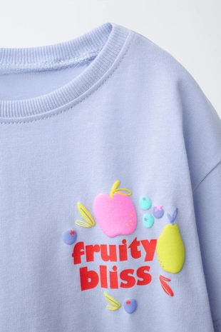 Футболка с фруктовым принтом- Заказать в России